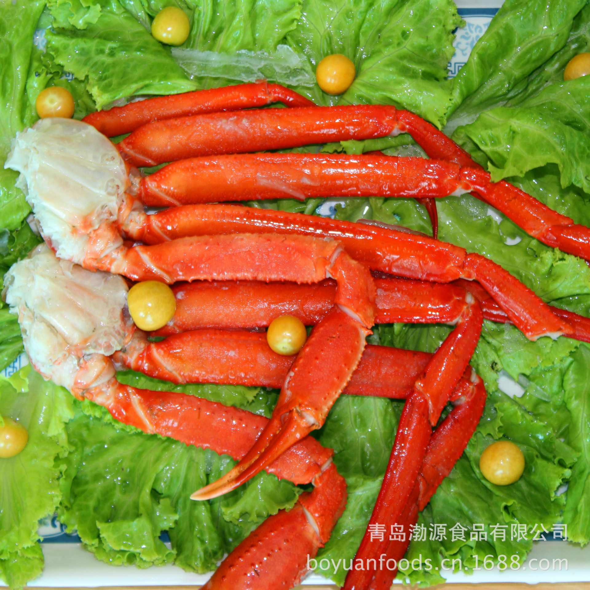 直销 阿拉斯加进口红雪蟹蟹脚 分肢蟹 中秋送礼 可批发零售