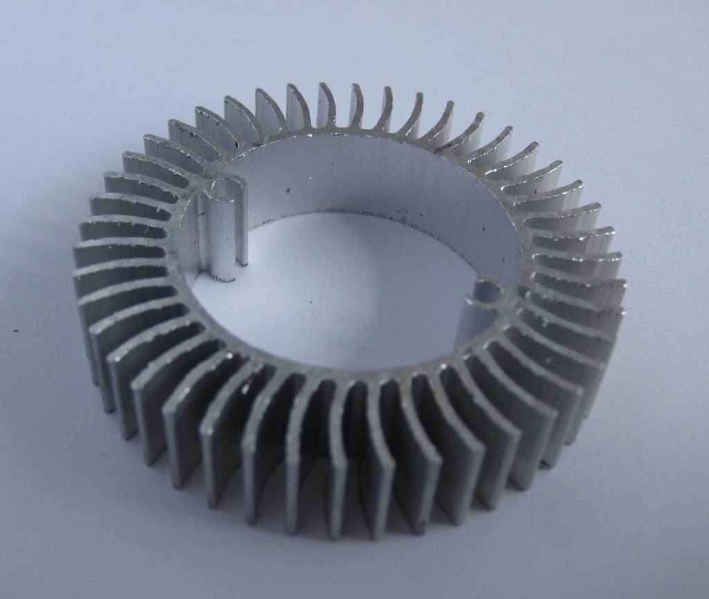 3*1w 电单车车灯太阳花散热器,散热片