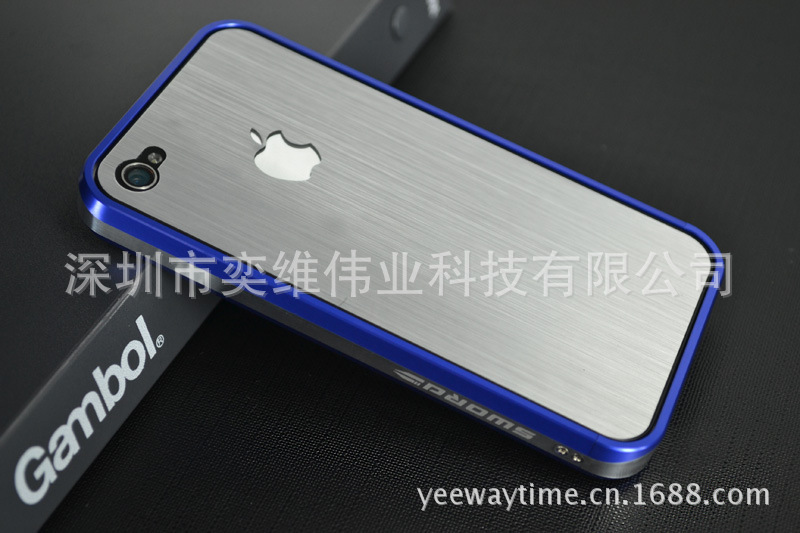 ljy sword 新利剑双色金属边框 iphone4s手机壳 苹果4手机壳图片_28