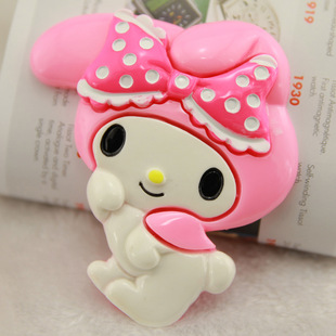 超可爱 日韩系平底树脂公仔 麦乐迪 高品质手机外壳美容配件批发