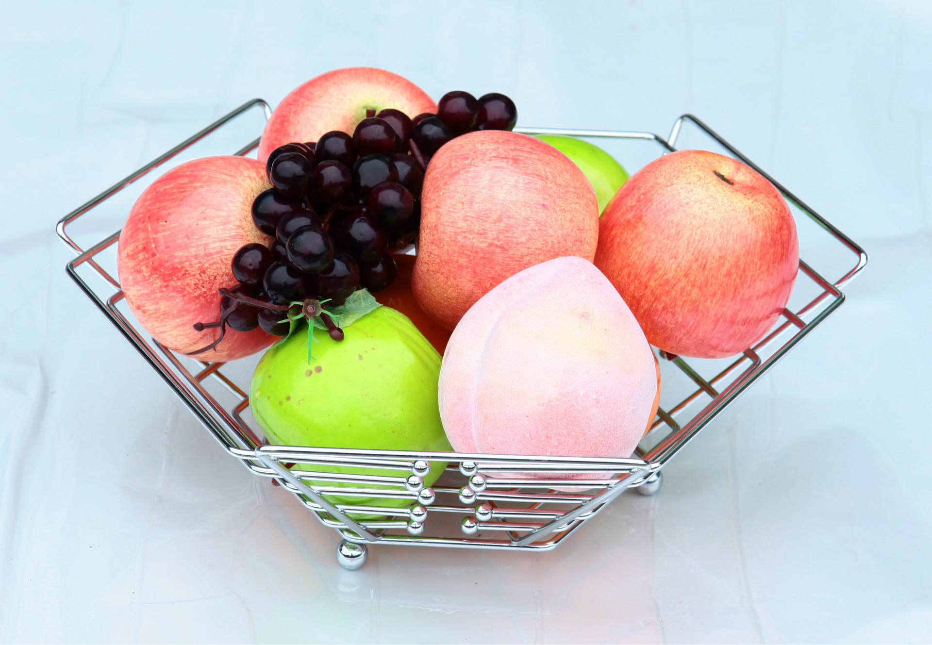 供应不锈钢水果篮 创奇水果篮 创奇cq2002 240g 【量大优惠】