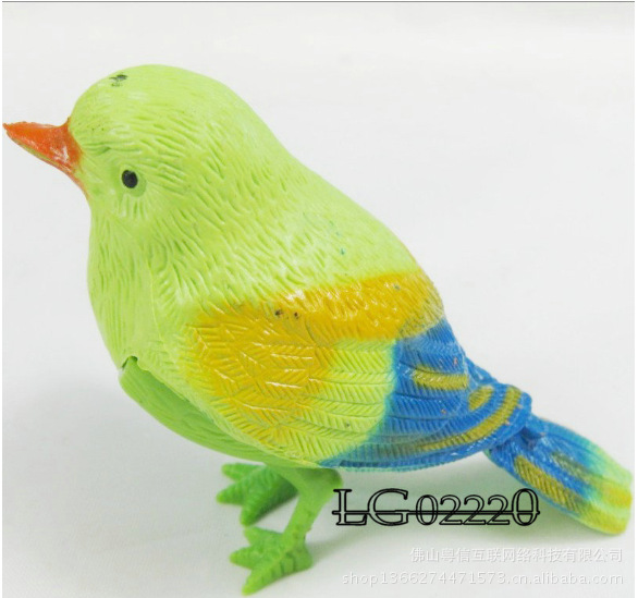 新品 创意 电子声控鸟 新奇特玩具 发声仿真鸟