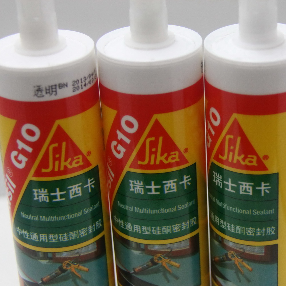 瑞士西卡多功能中性耐侯密封胶(透明色,白色)