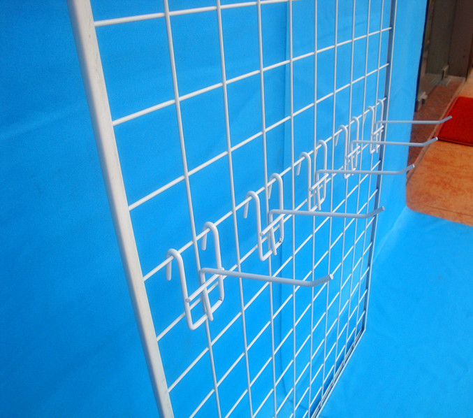 供应超市挂网,便利店挂墙式可移动端头挂网,纸巾挂架