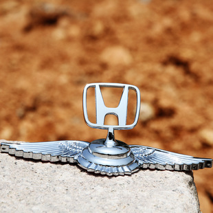 本田飞鹰车标飞鹰标汽车豪华鹰形立标车头标雅阁crv锋范飞度 包邮