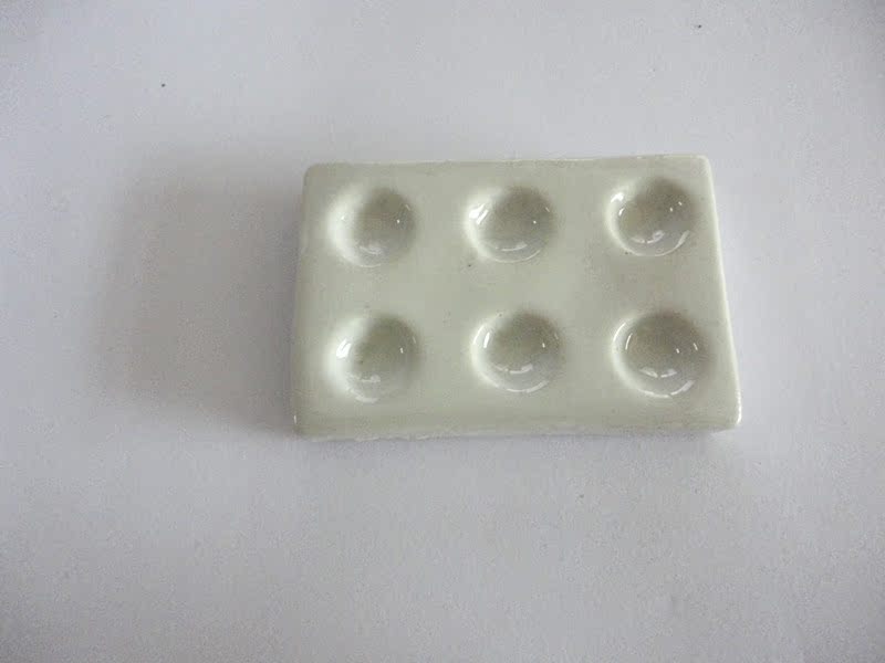 理化瓷反应板批发6孔瓷反应板六穴白反应板比色板血凝板