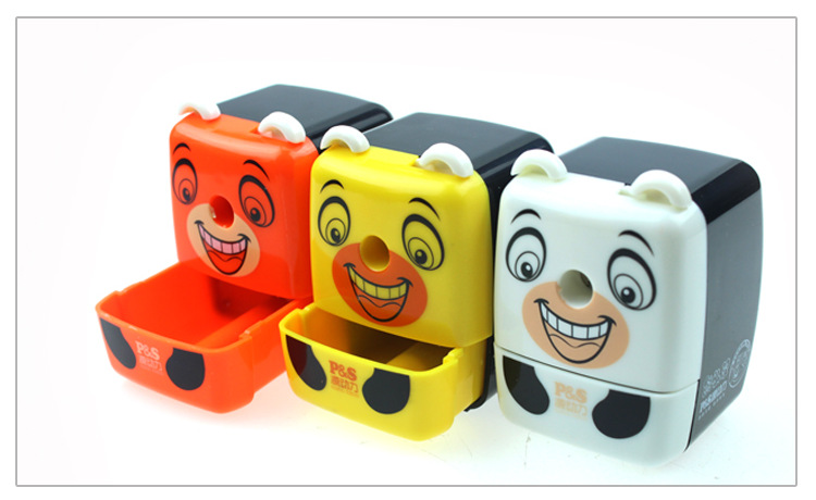 源动力正品熊出没系列动漫卡通削笔器卷笔刀学生文具奖品 xb5703