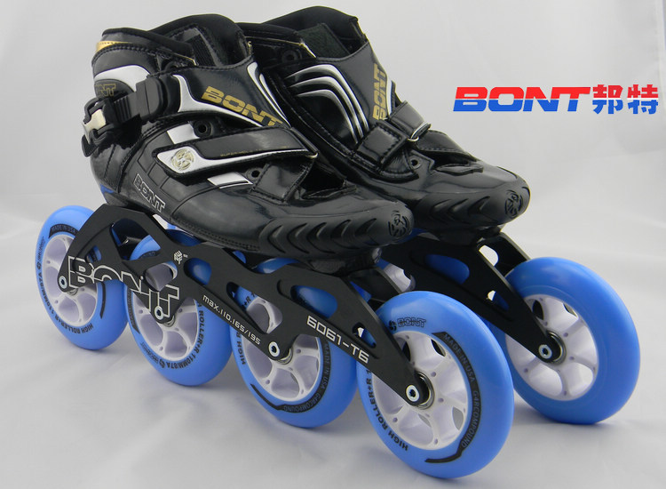 邦特bontz款速滑鞋轮滑鞋bontz款澳大利亚碳纤维专业速滑鞋
