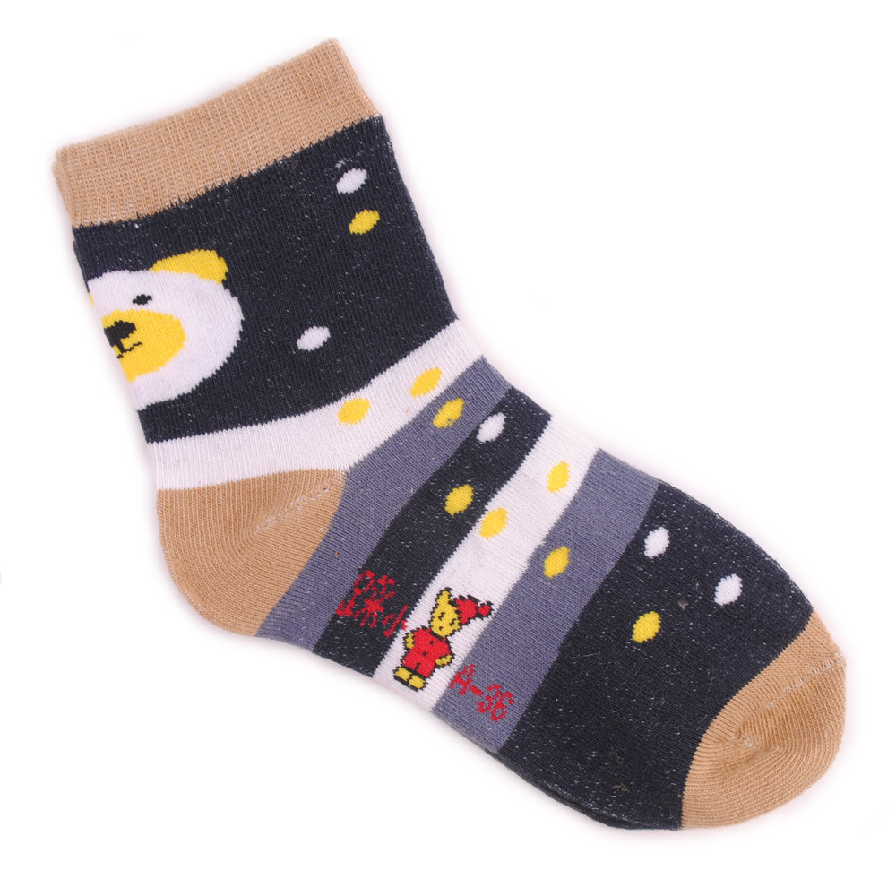 儿童棉袜 踩小人袜子 卡通儿童短袜 卡通短袜才小人图片_2