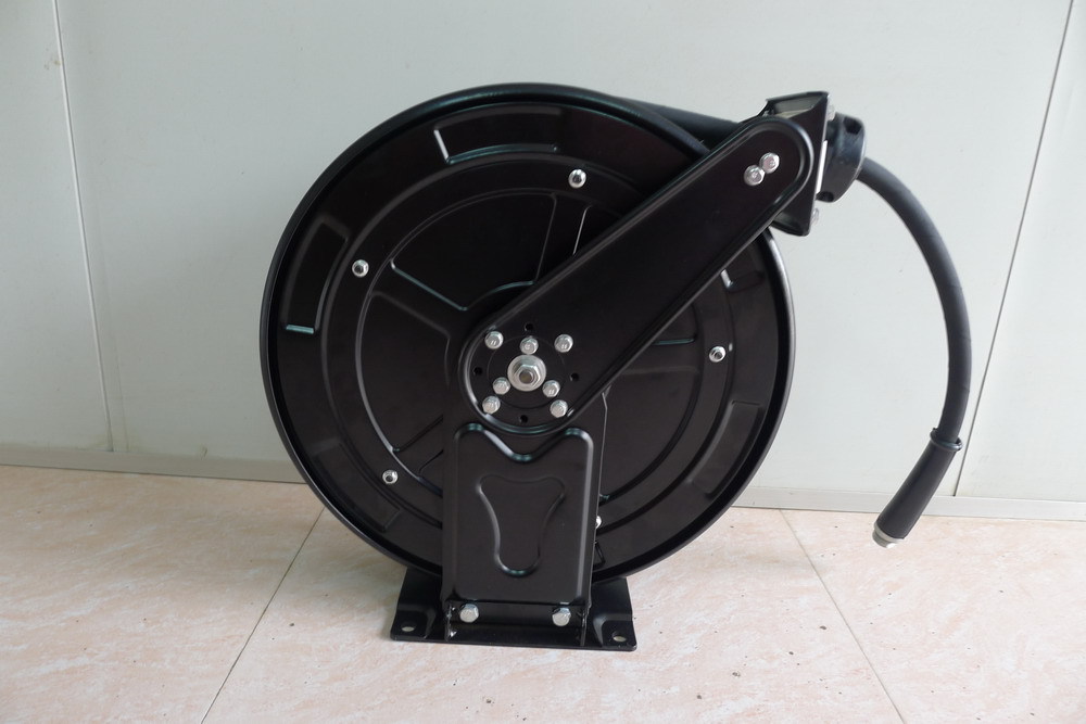 德利特,利索双边铁轮座d400带15米钢丝管铁轮座高压水鼓接清洗机