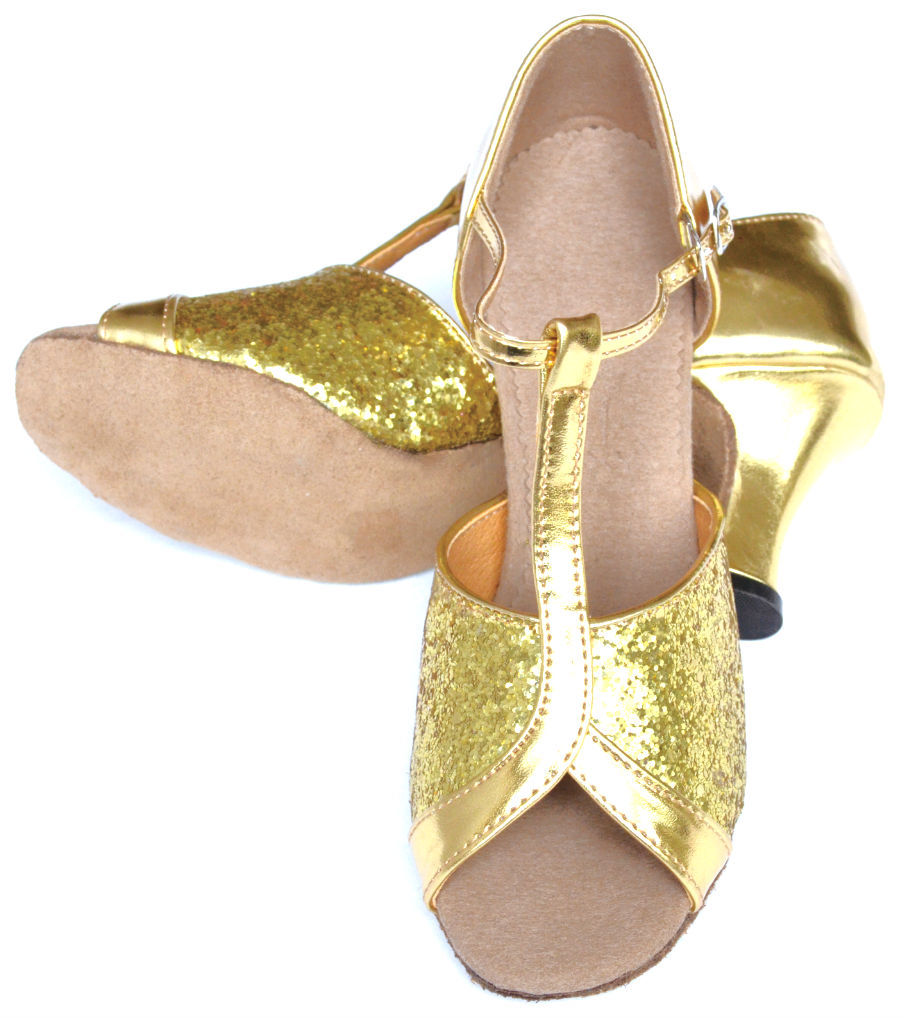 厂家供应女式拉丁舞鞋缎面镶钻款女子舞蹈鞋女款舞鞋批发拉丁鞋