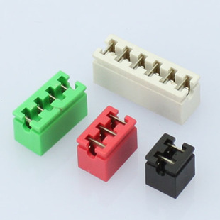 蓝翎ll-1044-2/连接器/闭端子/短路帽/压线帽/带手柄/联体/2.54mm