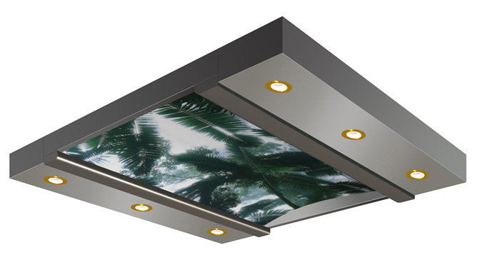 电梯吊顶 电梯天花 电梯顶壁 广州电梯天花吊顶图片_5