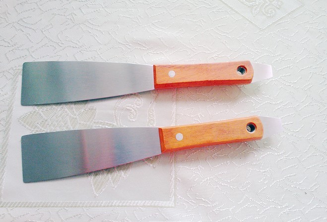 不锈钢调墨刀 铲墨刀 锡膏搅拌刀 调油刀 铲墨刀1#带撬