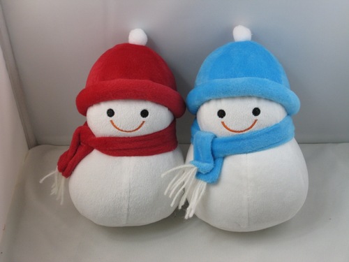 18cm圣诞雪人玩具公仔-毛绒玩具厂家直销