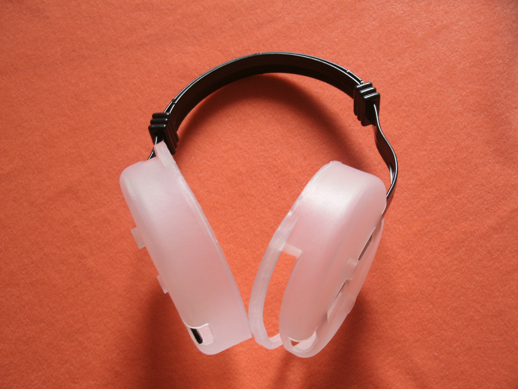 厂家供应保暖用塑料耳套耳罩耳架配件,后戴式耳罩耳包耳套耳架子