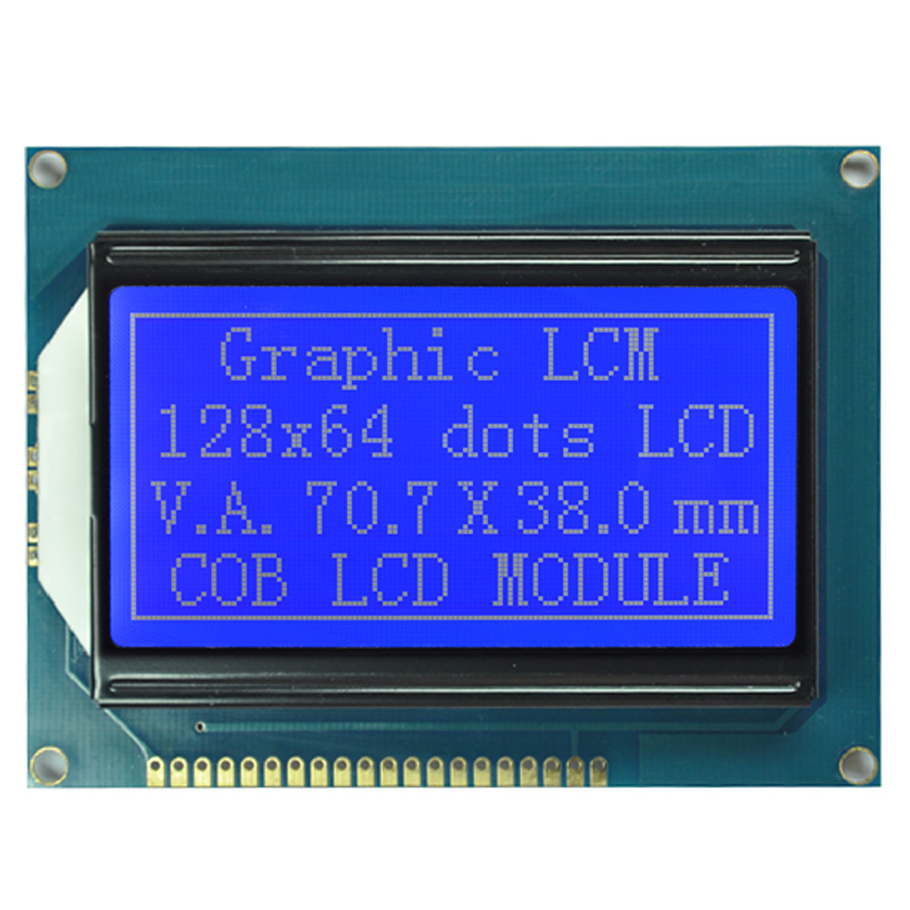 12864c1中文字库液晶模块图形lcd点阵屏12864液晶屏lcm