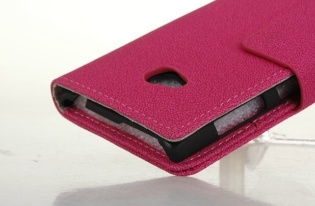 诺基亚n720手机皮套 左右开皮套 荔枝纹 石头纹保护套 外壳图片_10