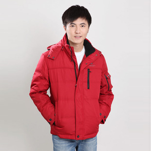 清仓正品雪之韵羽绒服男款休闲短款中青年常熟批发混批厂家直销