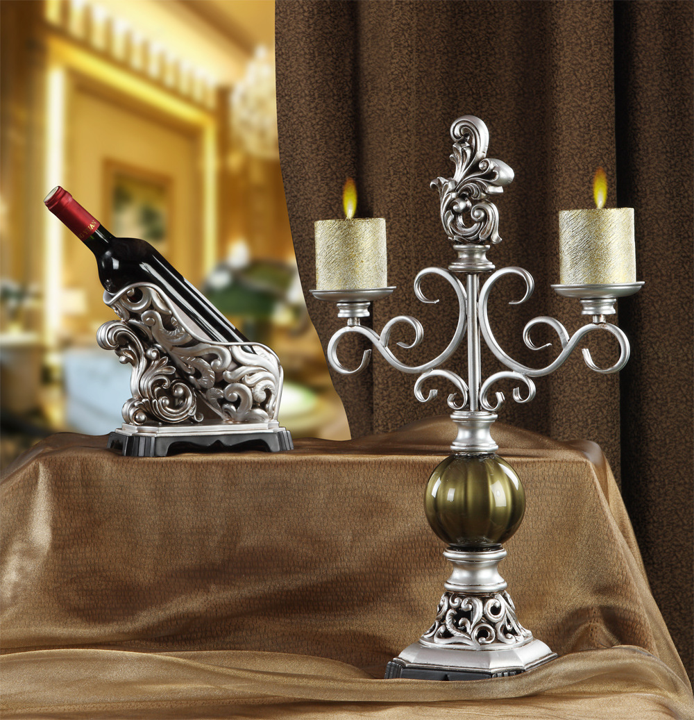 欧式新古典双头烛台