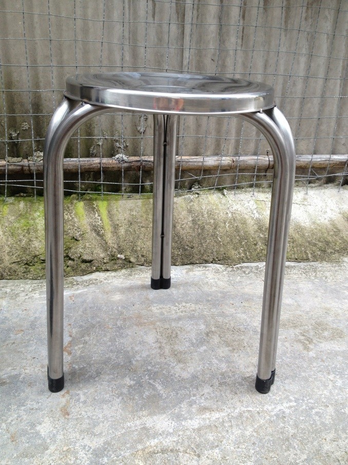 厂价直销 不锈钢椅四脚三脚圆椅子凳子餐椅学生椅座椅麻将椅