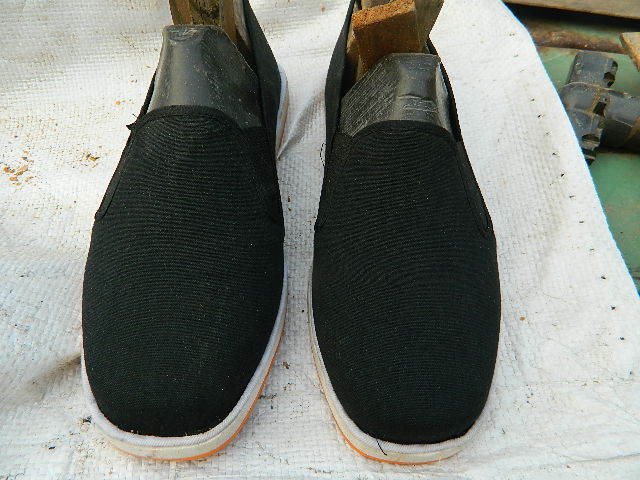 老北京手工绱线布鞋 轮胎底布鞋