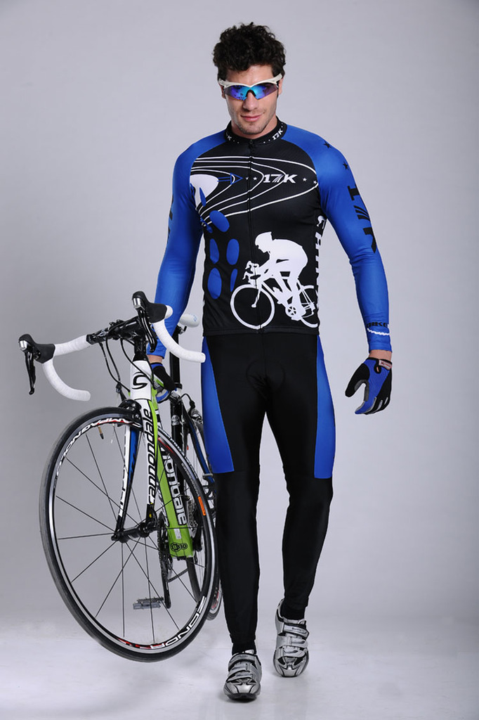 17k-风暴长套 春夏秋季新手自行车骑行服装 男式山地骑行服