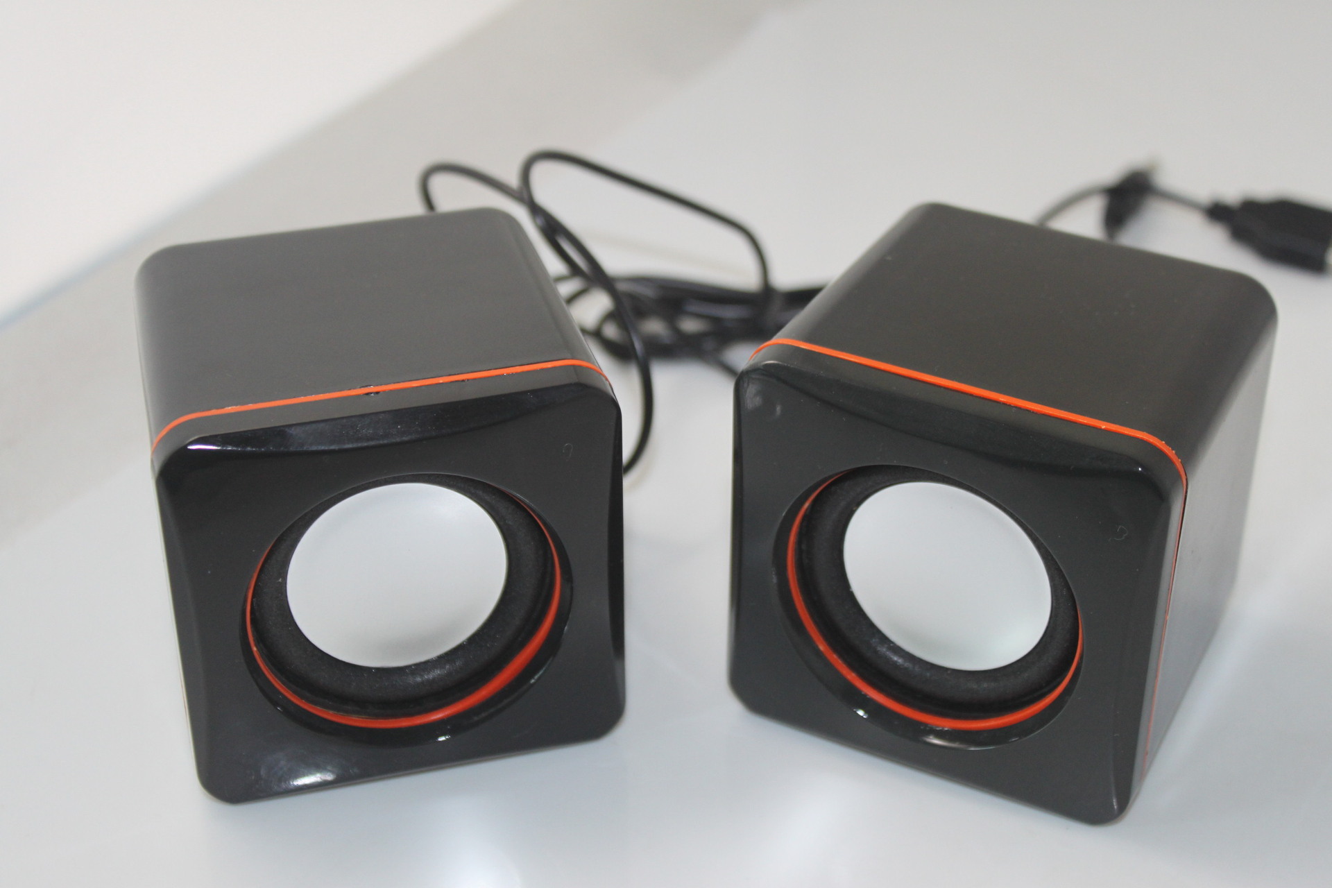 高级配置低价透明小方块音箱 usb小音箱 电脑小对箱 2.0小音响