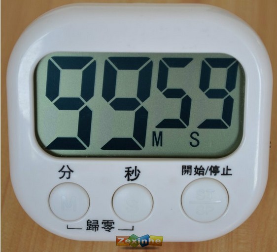 超大屏幕电子定时器 倒计时器厨房提醒器倒计时闹钟
