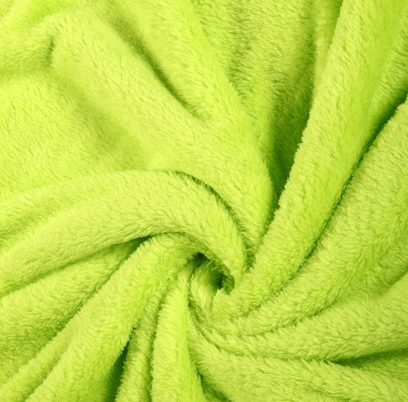 单面珊瑚绒素色