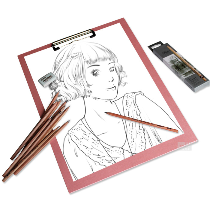 马可正品绘图铅笔 素描绘画铅笔美术用品画材铅芯防断,易擦除