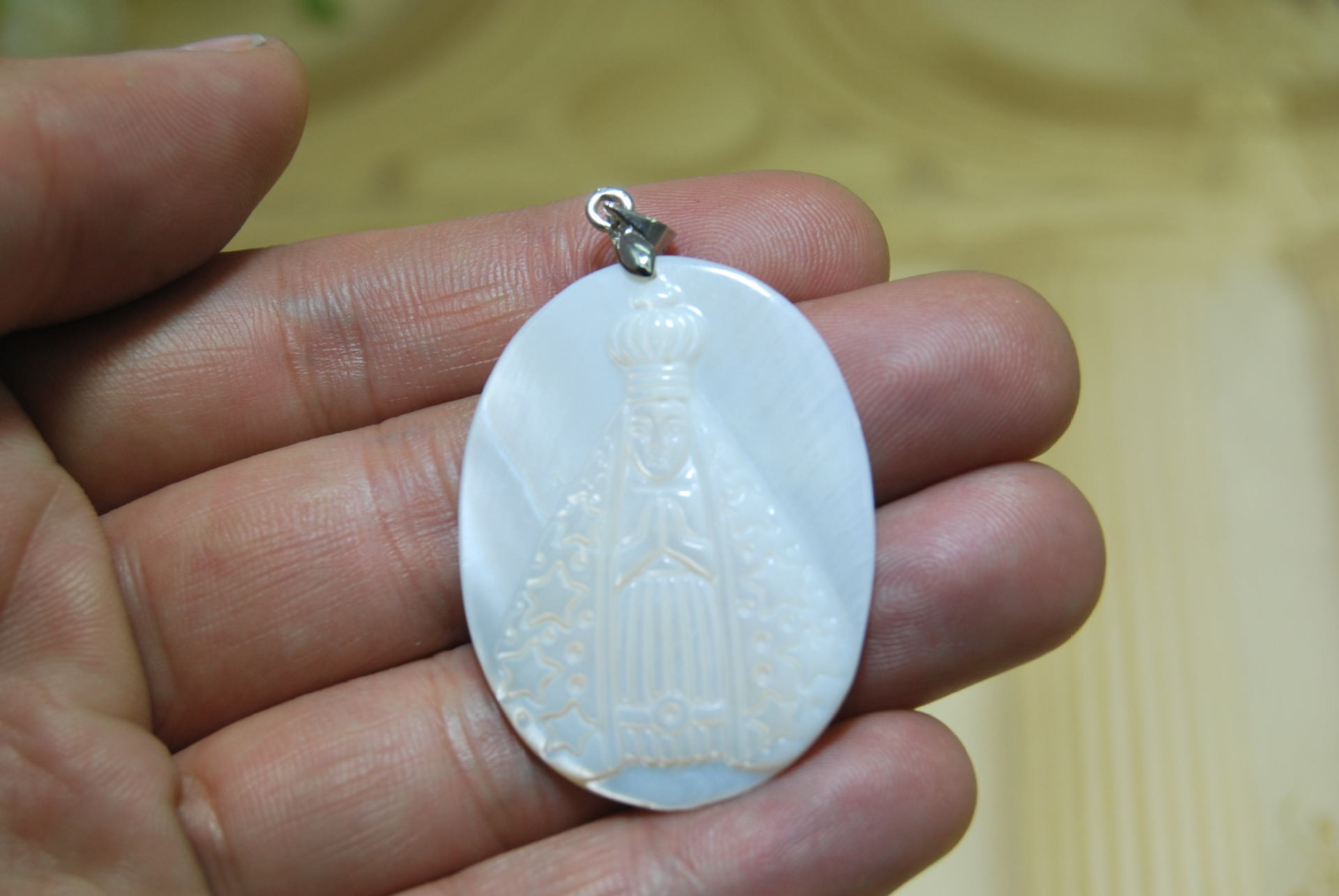 贝雕饰品 贝雕工艺品 贝壳雕刻吊坠 珍珠