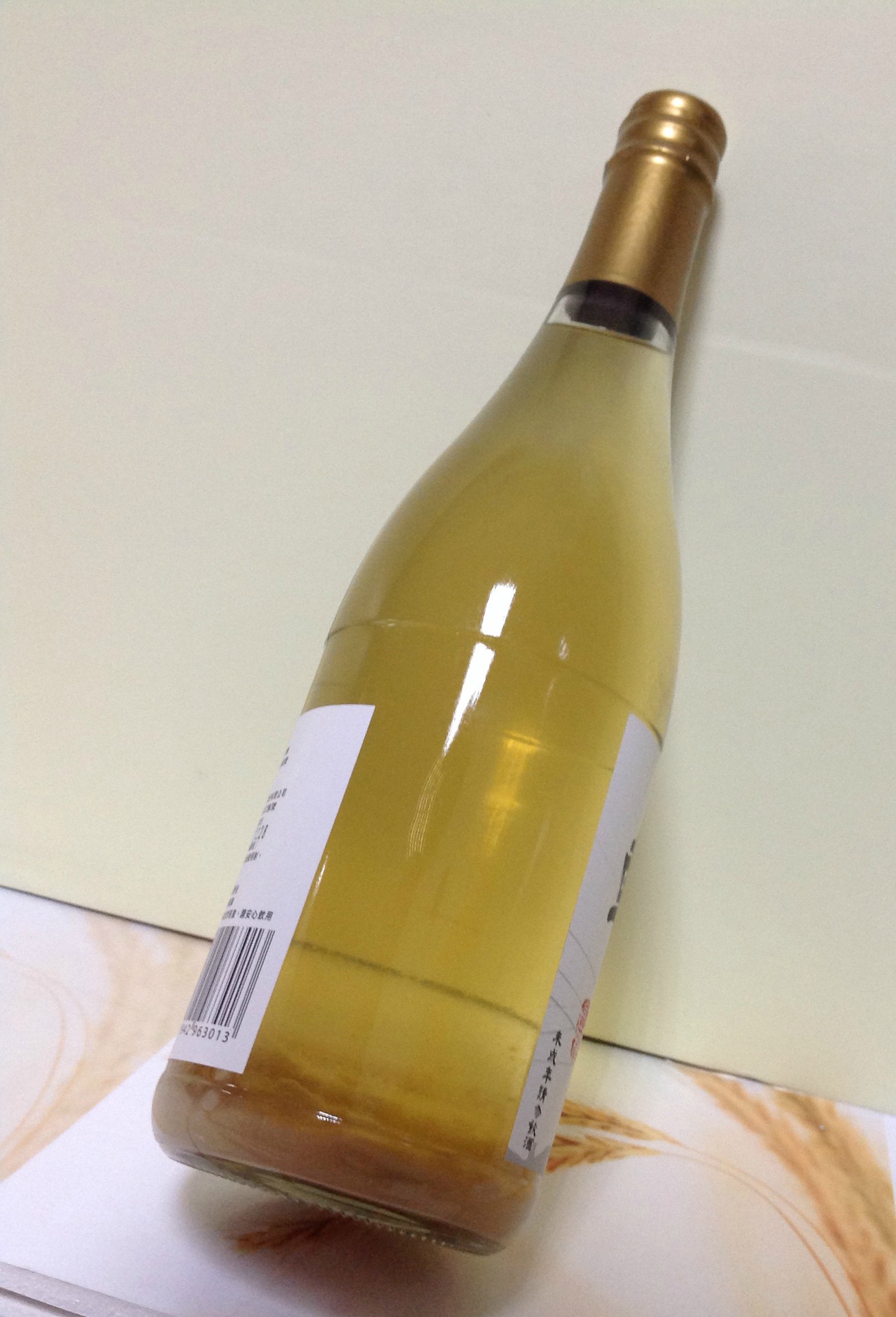 台湾台东名产 -金穜轻之酒 (8度小米酒) 天然酿造 淡甜好口味