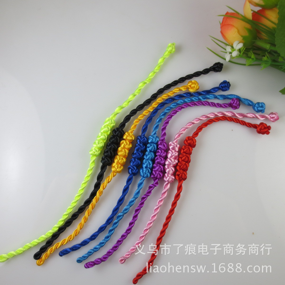 带五个结的千千结红绳淘宝小礼品夜市热卖旅游景区畅销