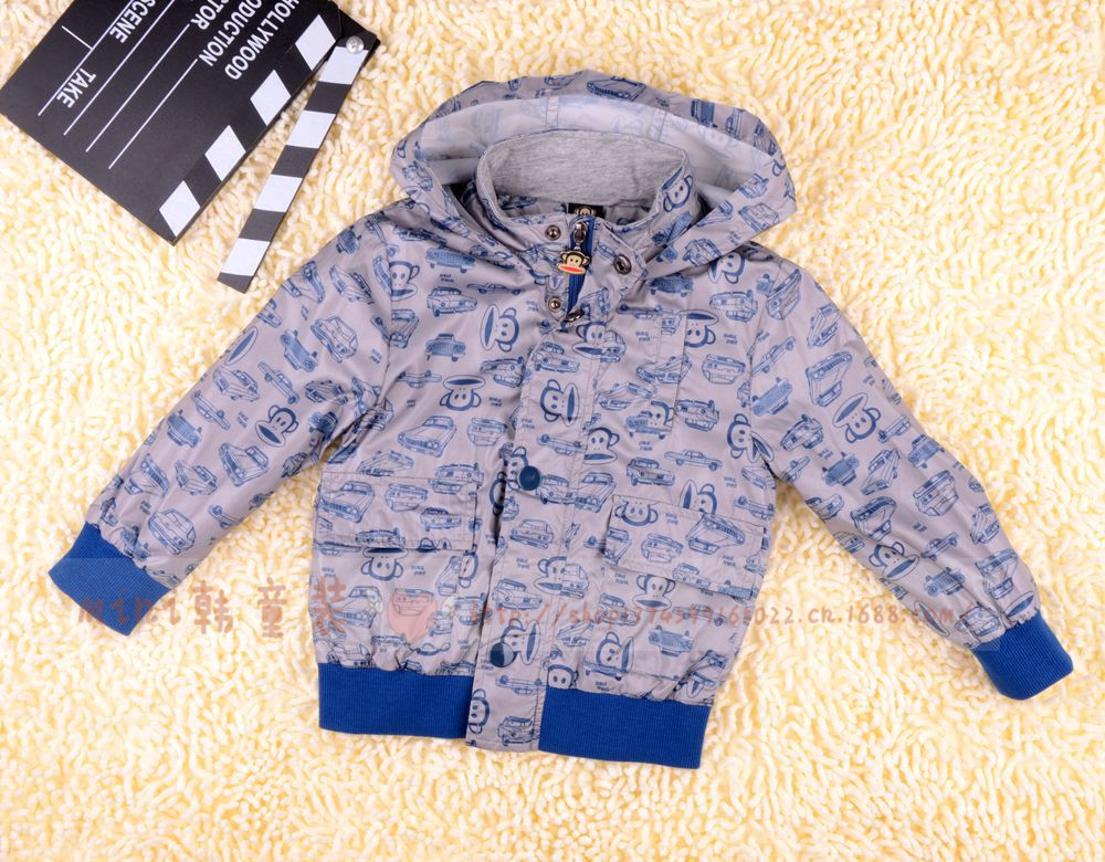 332601 2013新款童装批发 男童休闲外贸原单外套带帽开衫图片_6