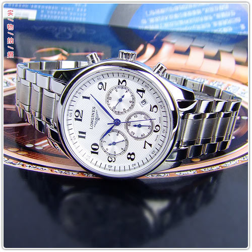 浪longines琴 瑞士名匠手表 六针全自动机械