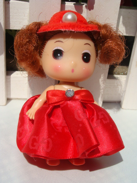 8cm 小迷糊娃娃