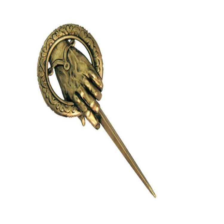 冰与火之歌 权力的游戏 正版周边 国王之手胸章图片_3