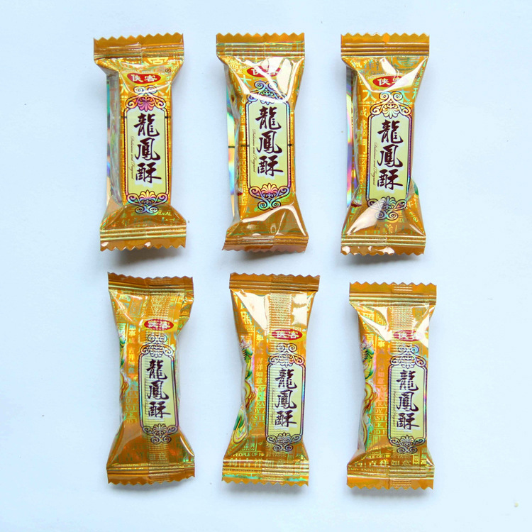 厂家直销 香脆龙凤酥糖 健康独立小包装花生酥糖 喜庆糖果