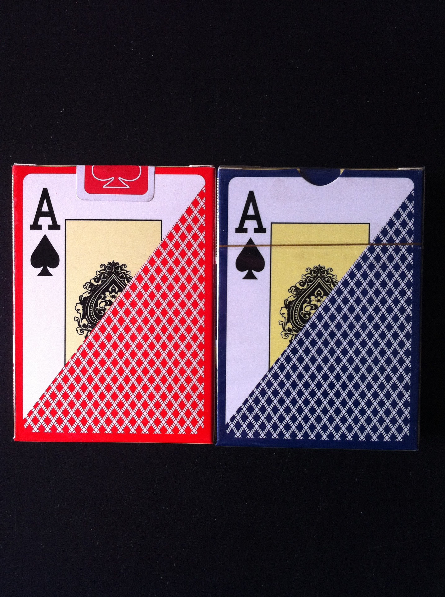 德州扑克牌塑料扑克牌大字宽牌可定制可批发