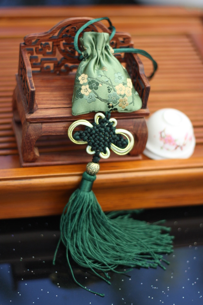 汽车衣柜除味香囊香袋 荷包小香包 香薰包开运旺桃花l1