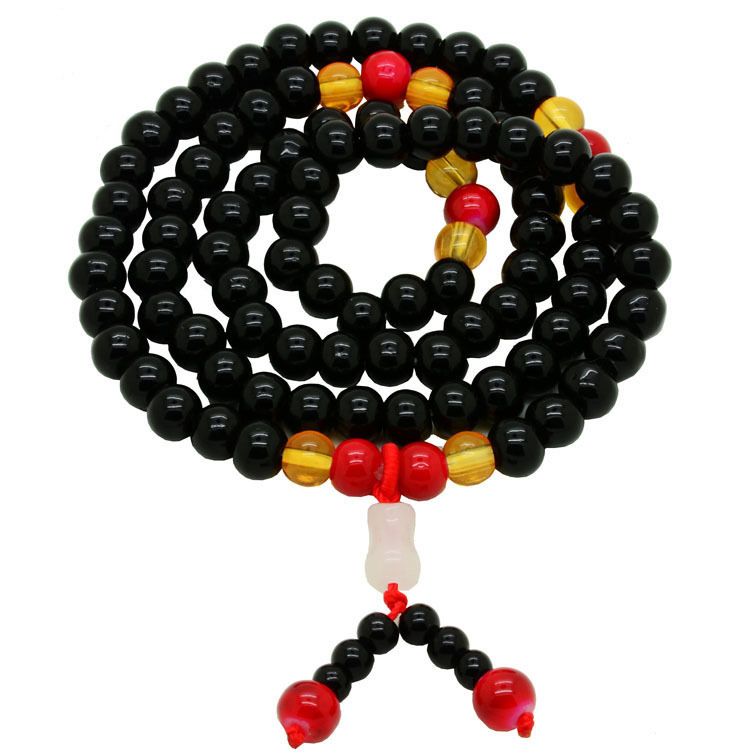 石榴石 多层水晶手链 韩国韩版首饰 饰品批发 碧玺佛珠 复古手饰