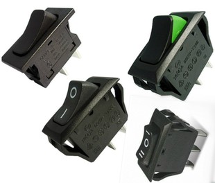 20a多认证船型开关 开孔13.8x28.9mm