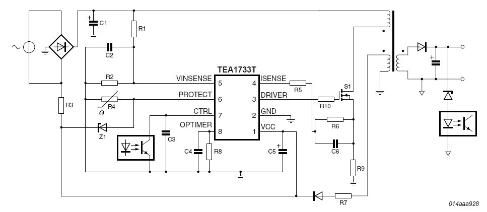 nxp恩智浦全新原装tea1733t低成本开关电源集成电路ic