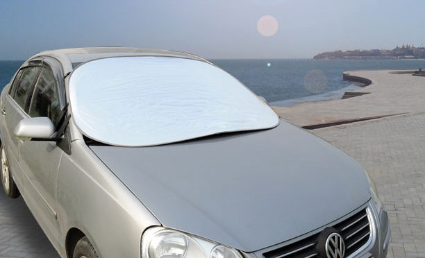 批发定制夏季汽车遮阳板前挡太阳挡 加厚铝箔防晒遮阳挡