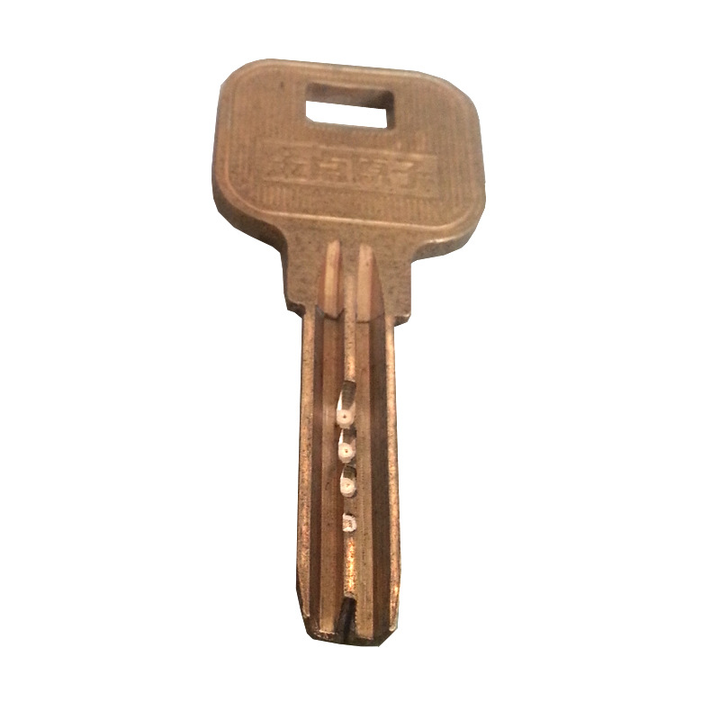 金虎锁具门锁锁芯钥匙组合温州厂家直销铜 金点原子尾巴 特价