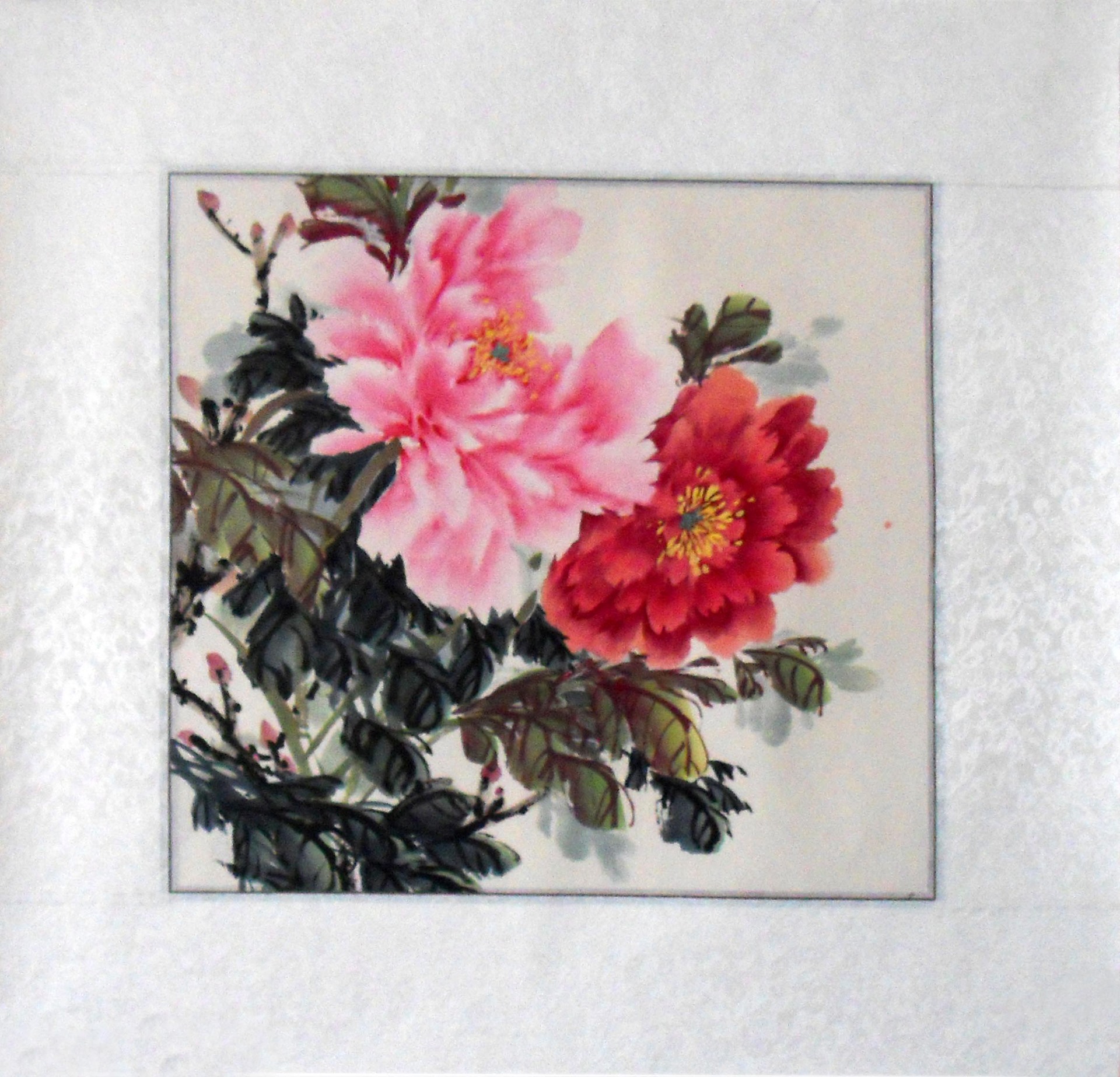 国画工笔花鸟画鱼荷花南瓜图装饰画宣纸画纯手绘