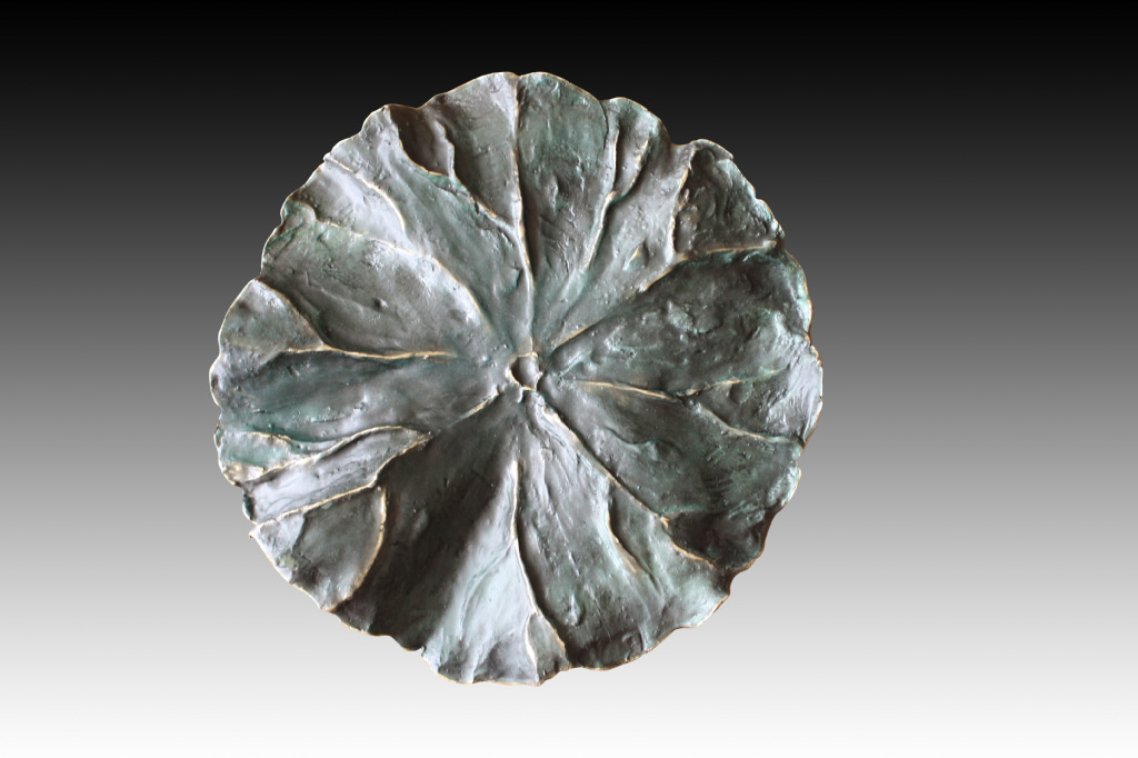 雕塑 植物 荷叶 bc-095d