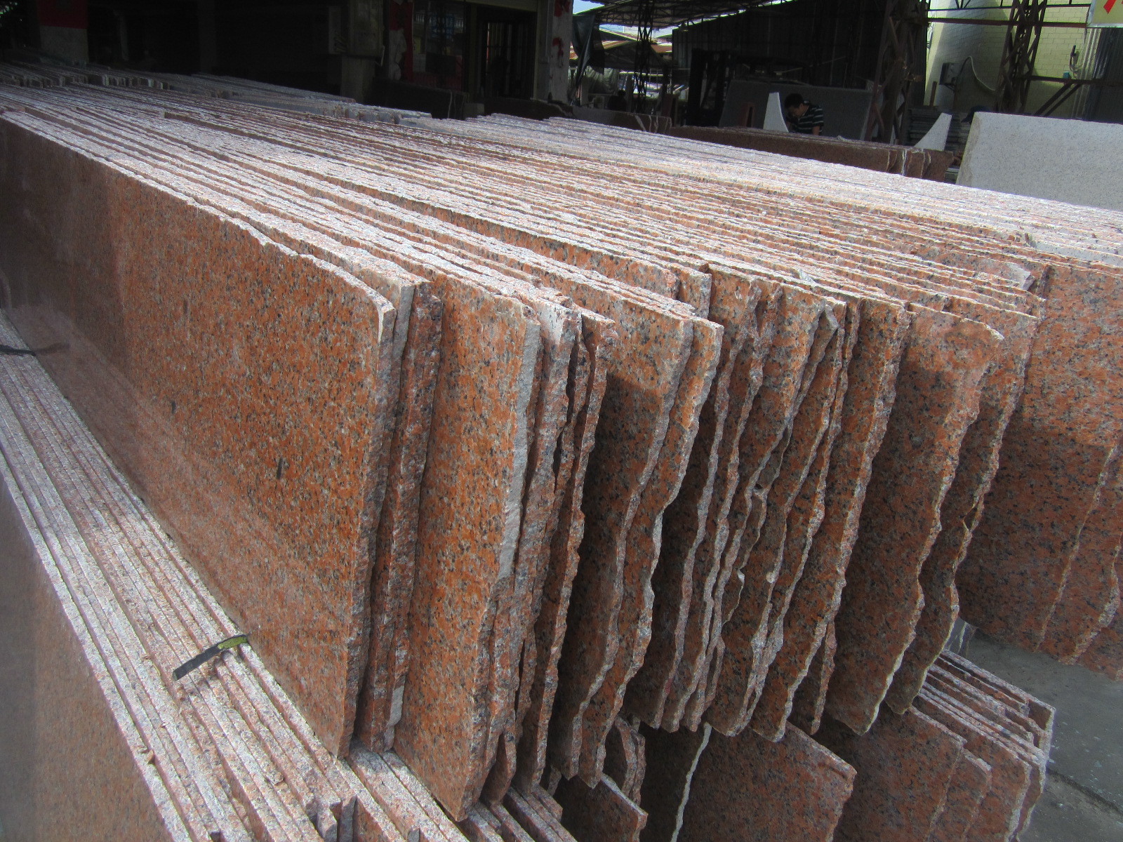 建材与装饰材料 石材 天然大理石 天然红色大理石花岗岩板材地板砖