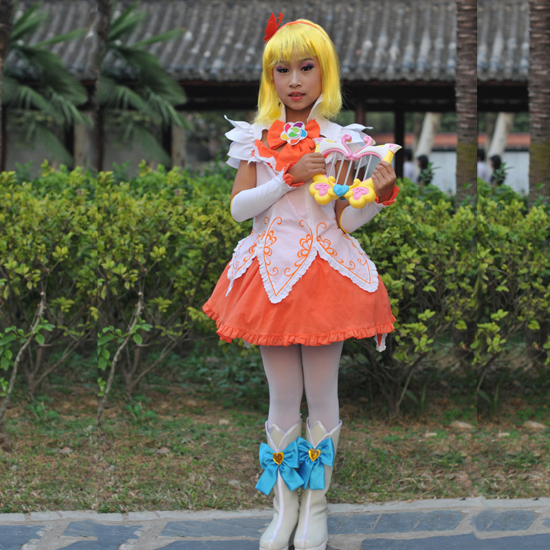 cosplay巴拉拉小魔仙服装小兰动漫衣服纯棉现货